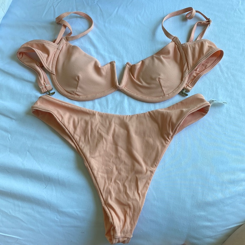Pink bikini